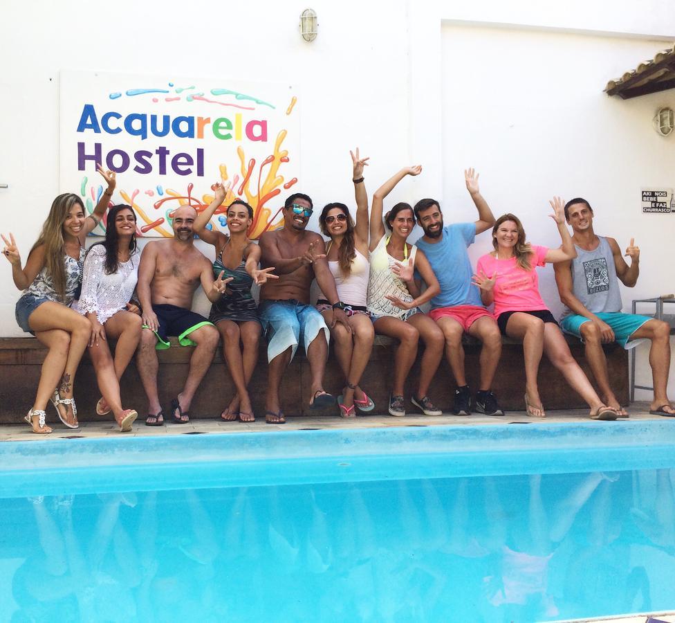 Acquarela Hostel アハイアウ・ド・カボ エクステリア 写真