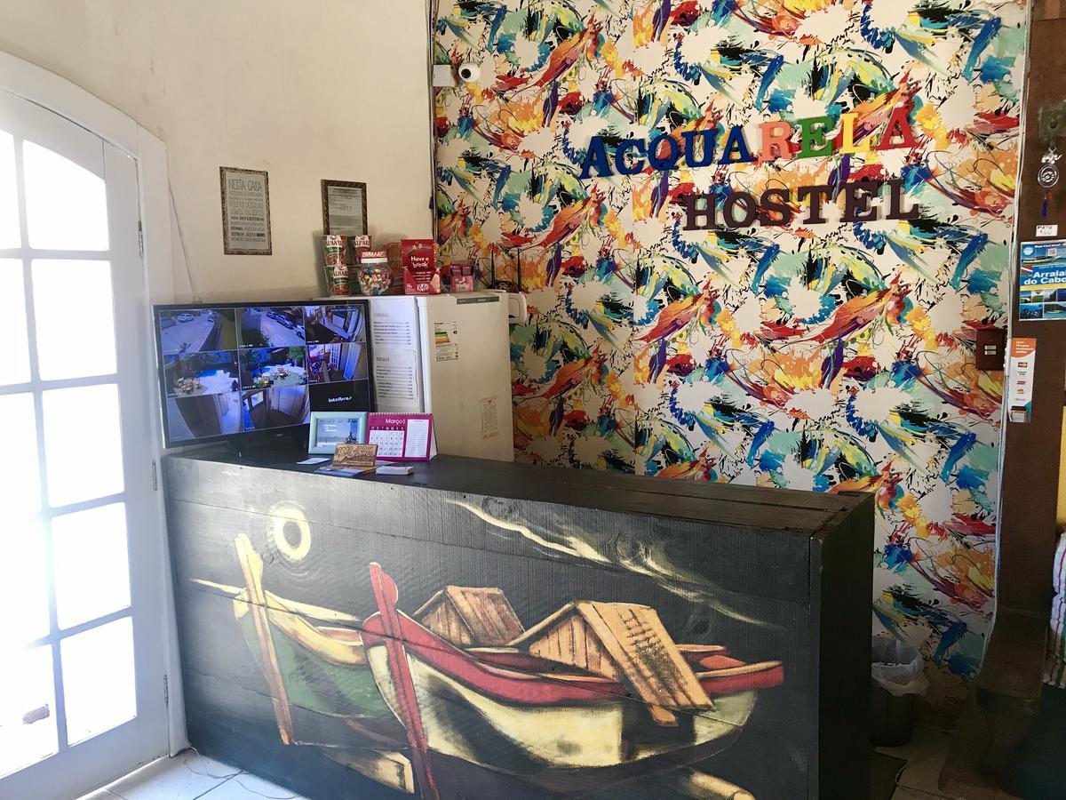 Acquarela Hostel アハイアウ・ド・カボ エクステリア 写真