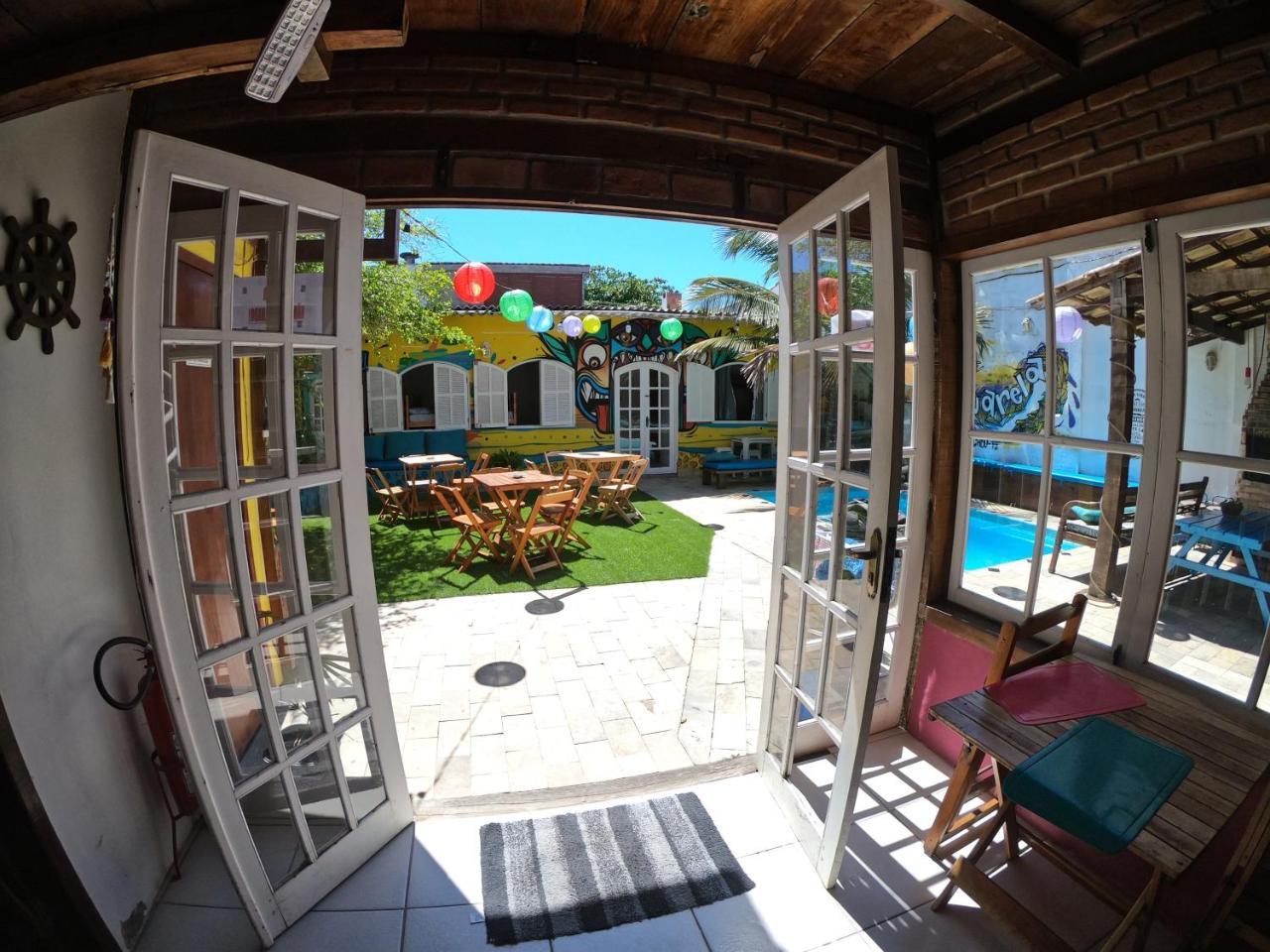 Acquarela Hostel アハイアウ・ド・カボ エクステリア 写真